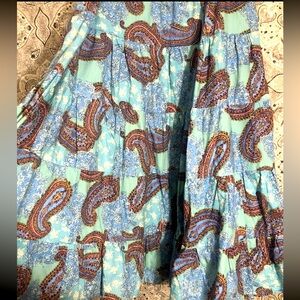 Paisley Maxi Skirt (Not Tagged)